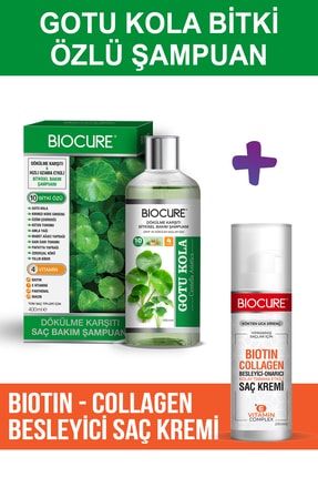 Gotu Kola Bitki Özlü Şampuan + Biotin-collagen Saç Kremi CM-BGKO-BCSK-2
