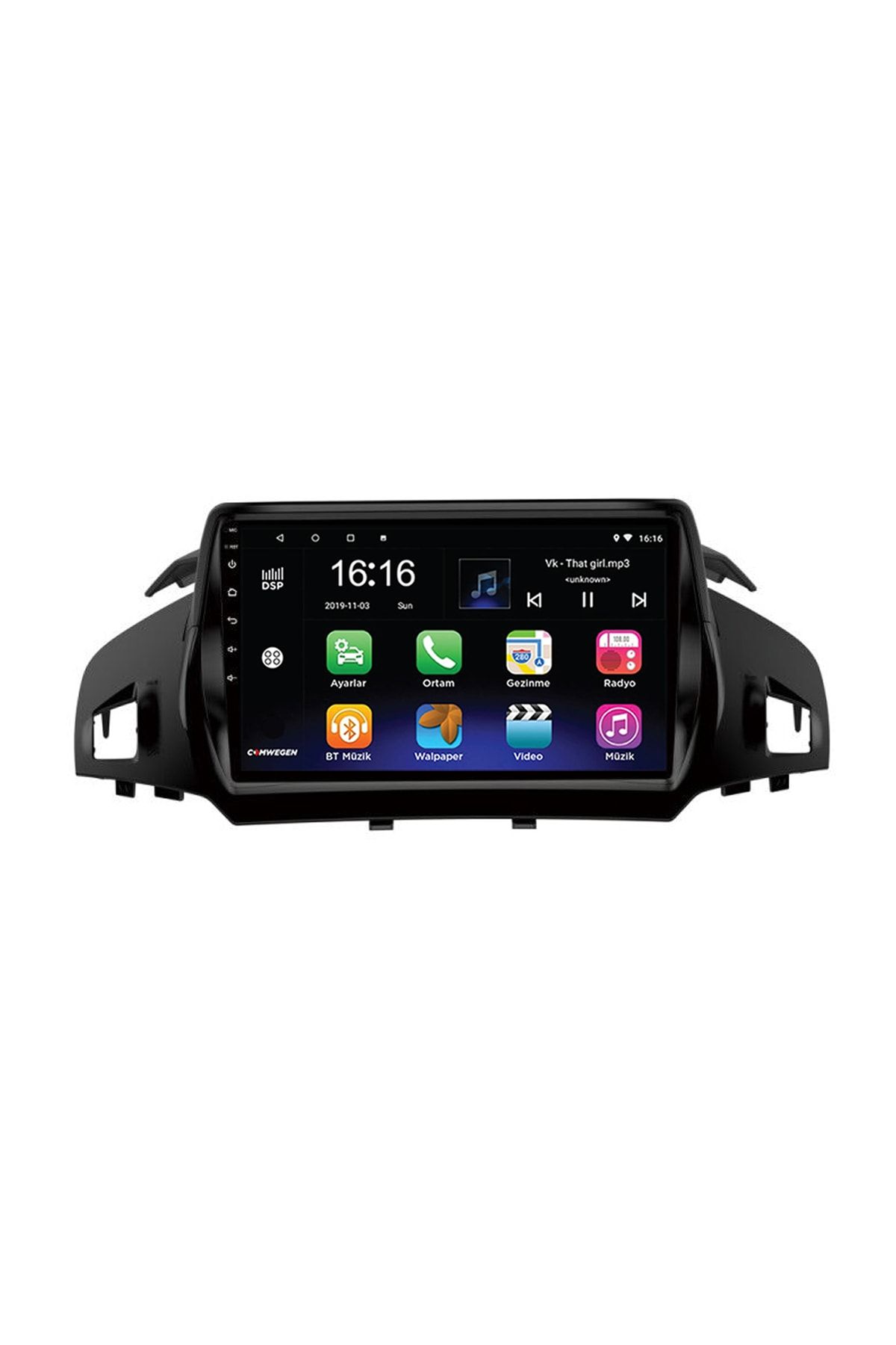 COMWEGEN-Kuga 4 Gb Ram 64 Gb Internal Memory - Android Wireless Carplay Multimedia Navigation 2