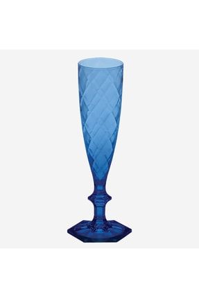 Barok Mavi Akrilik Şampanya Kadehi 22 Cm SCGFL.CHI05