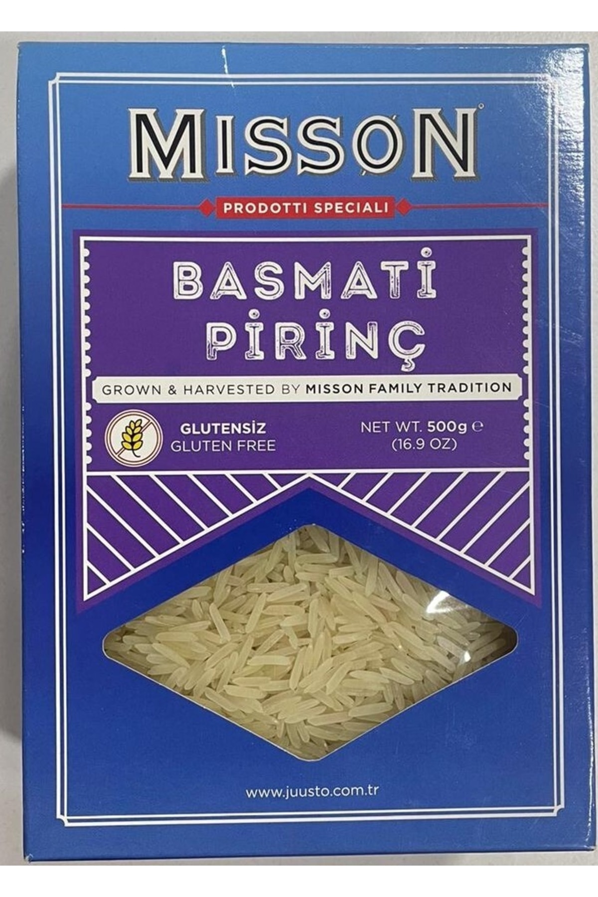 MİSSON Glutensiz Basmati Pirinç Gluten Free Rice 500 G Fiyatı