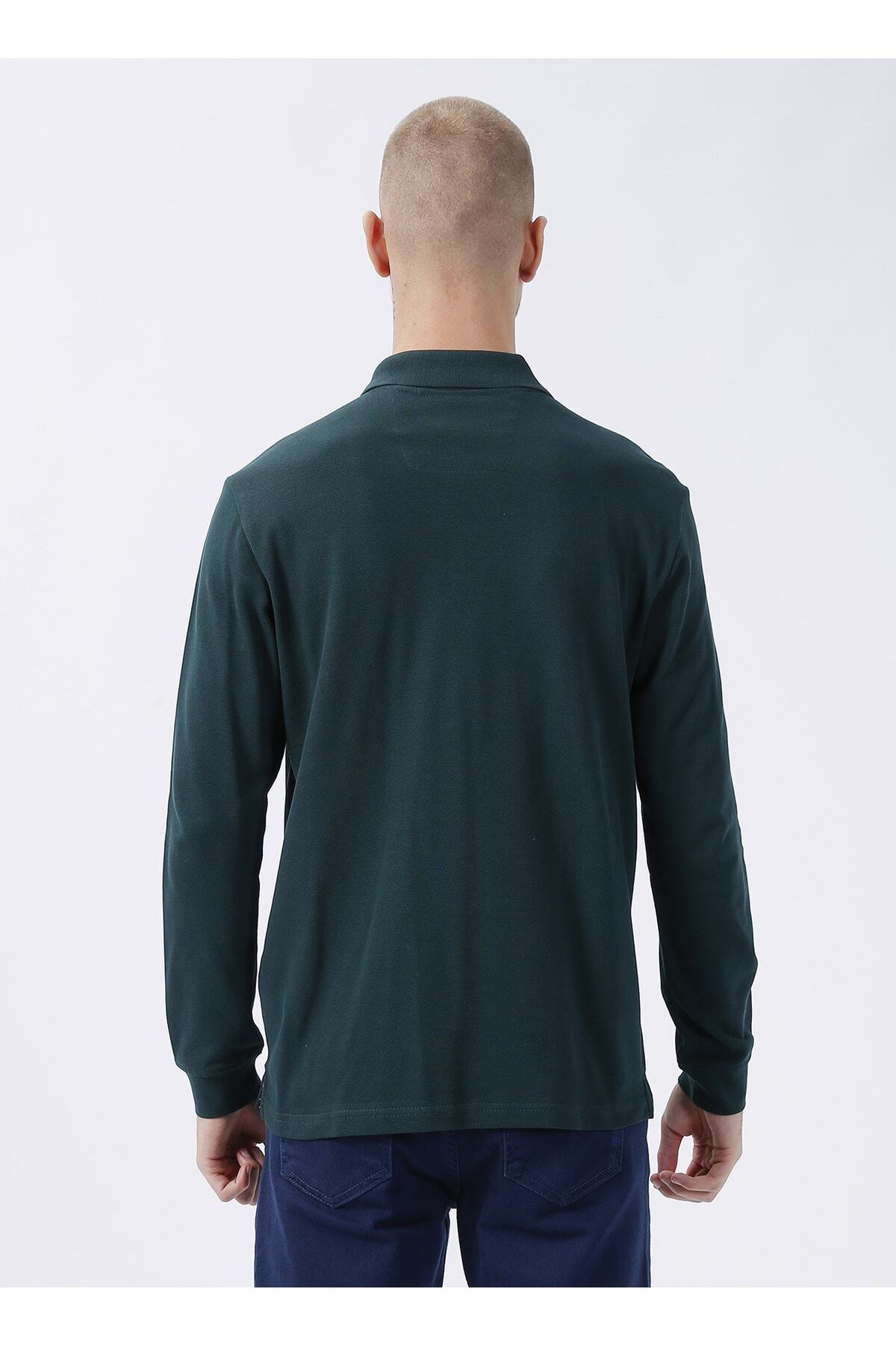 سویشرت مردانه سبز یو اس پولو | 5002962879 اورجینال - تصویر 4