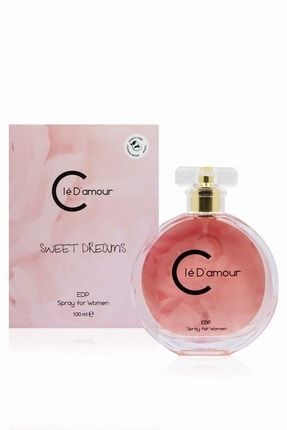 Cle D'amour Kadın Parfüm 100 ml - Sweet Dreams (ÇİÇEKSİ) Women - Vegan TYC00321302086