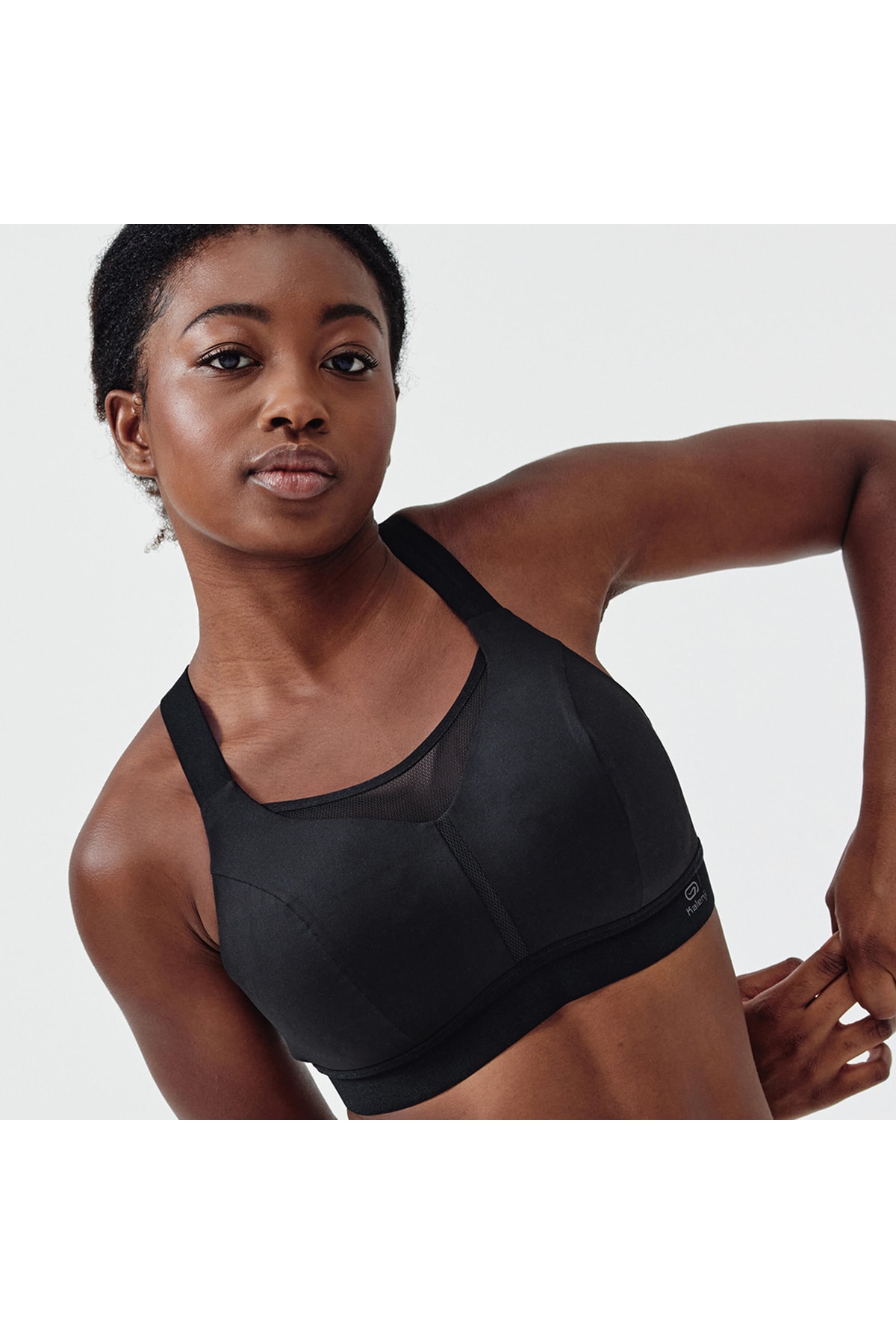 Decathlon Kalenji Kadın Koşu Sporcu Sütyeni - Siyah - Confort