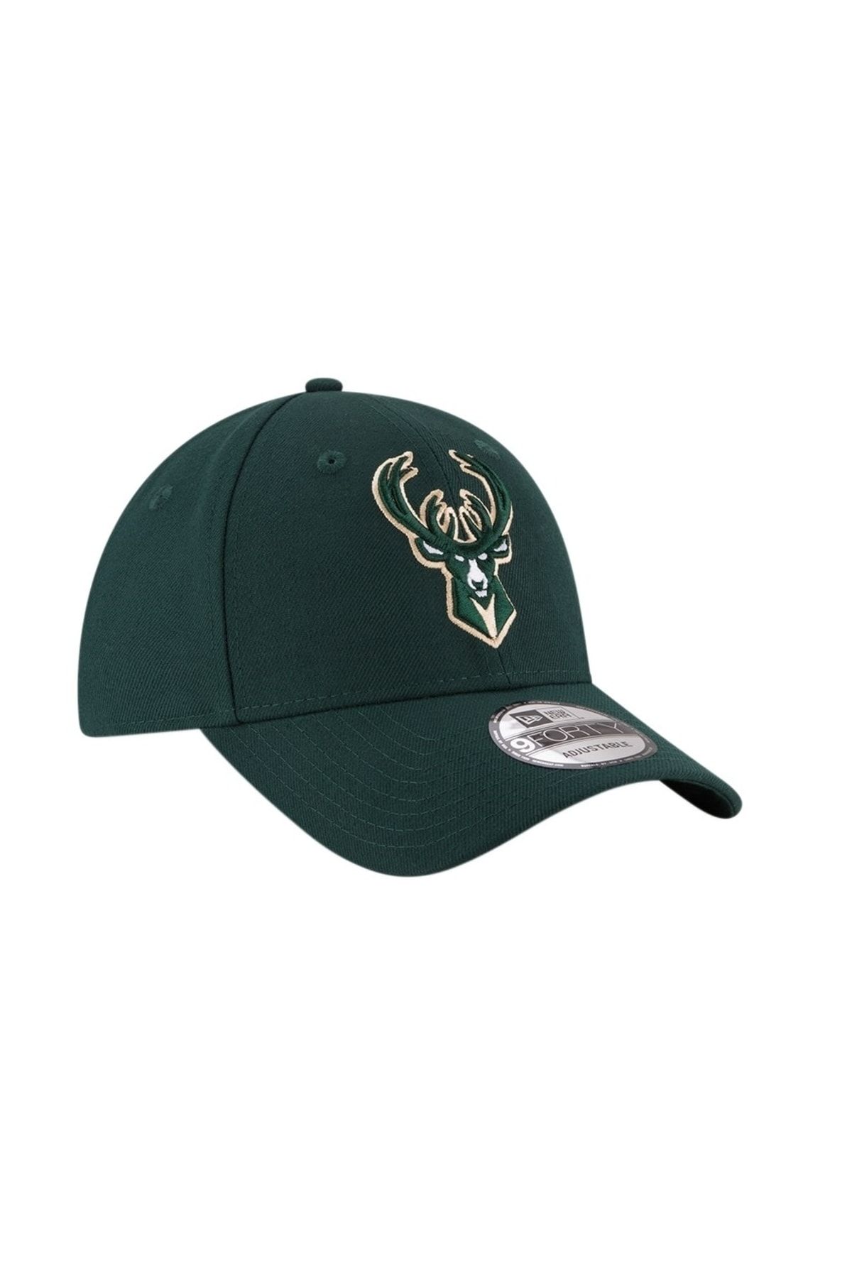 NEW ERA 9forty یونیسکس Green با لوگوی Milwaukee Bucks