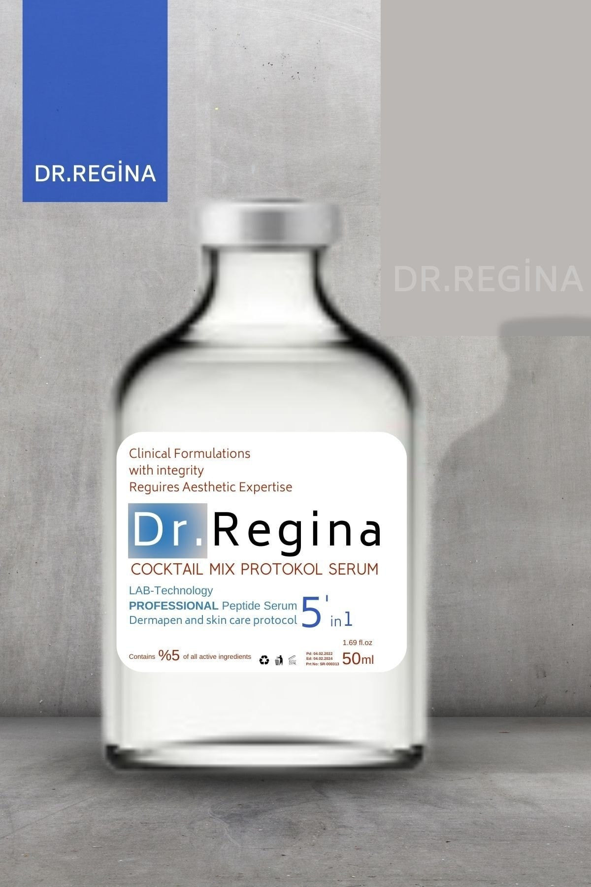 Dr.Regina 5in1 Coctail Mix Leke-kırışıklık-prenses Bakım Protokol Serum 50ml