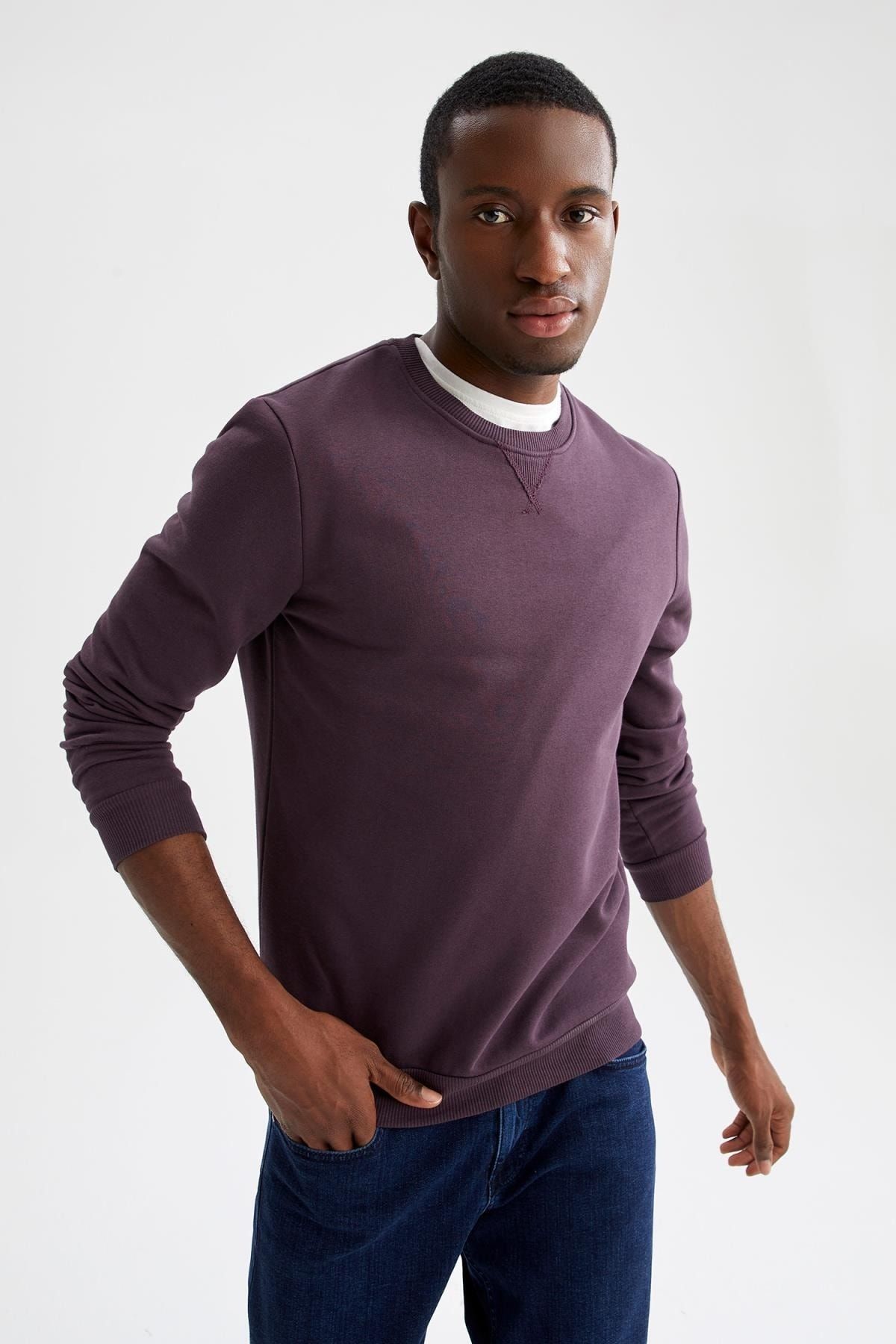 DeFacto Regular Fit Sweatshirt 51 YE KADAR ND R M shineray