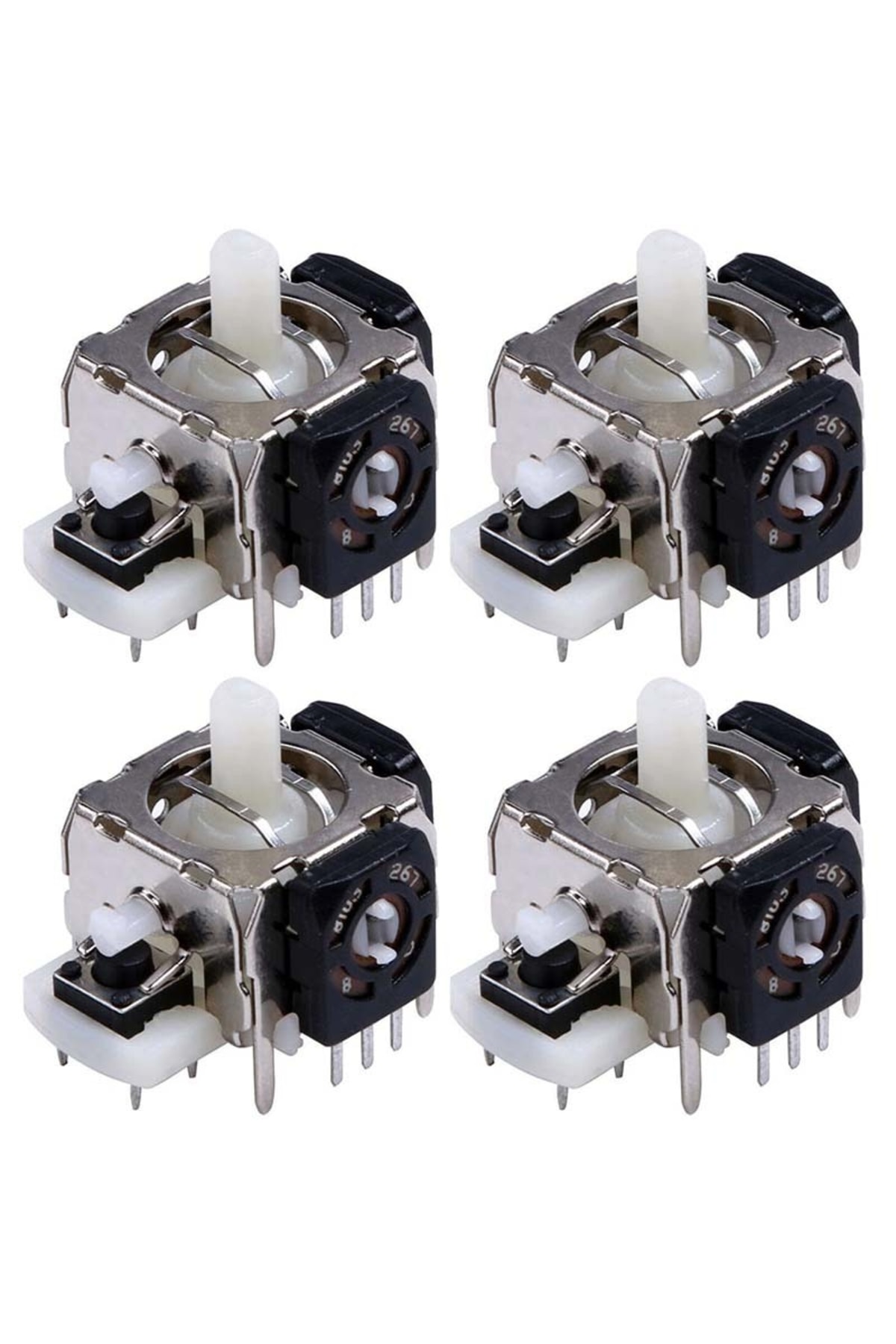 4 Adet Xbox 360 Uyumlu Analog Motor Joystick Xbox 360 Kol Tamiri Için Yedek Parça