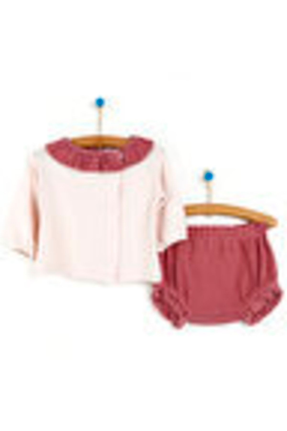 For My Baby-Zestaw bluzek i spodenek Newborn My Family, 2 sztuki 4