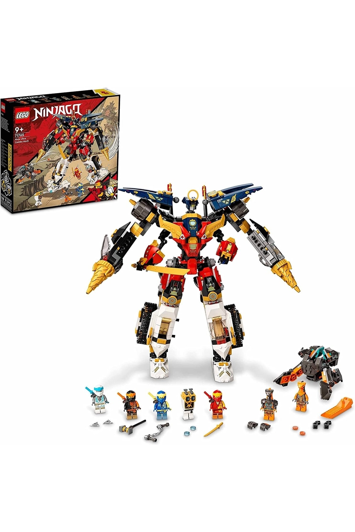 LEGO ® Nınjago® Ninja Ultra Kombo Robot 71765 - 9 Yaş Ve Üzeri Için Araba, Jet Ve Tank Içeren Araç
