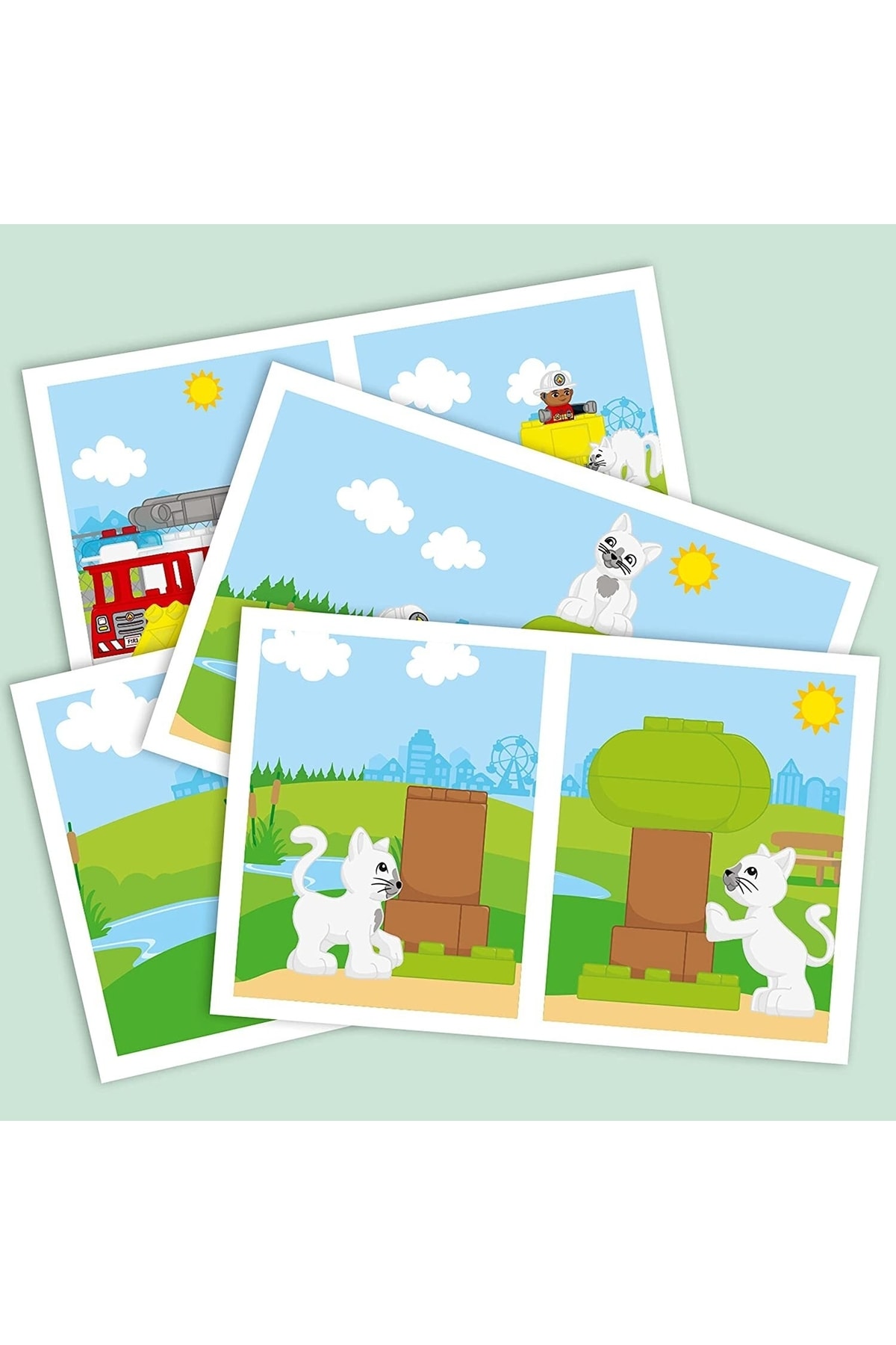 ® دوپلو ® ماشین آتش‌نشانی نجات ۱۰۹۶۹ - برای کودکان ۲ سال و بالاتر