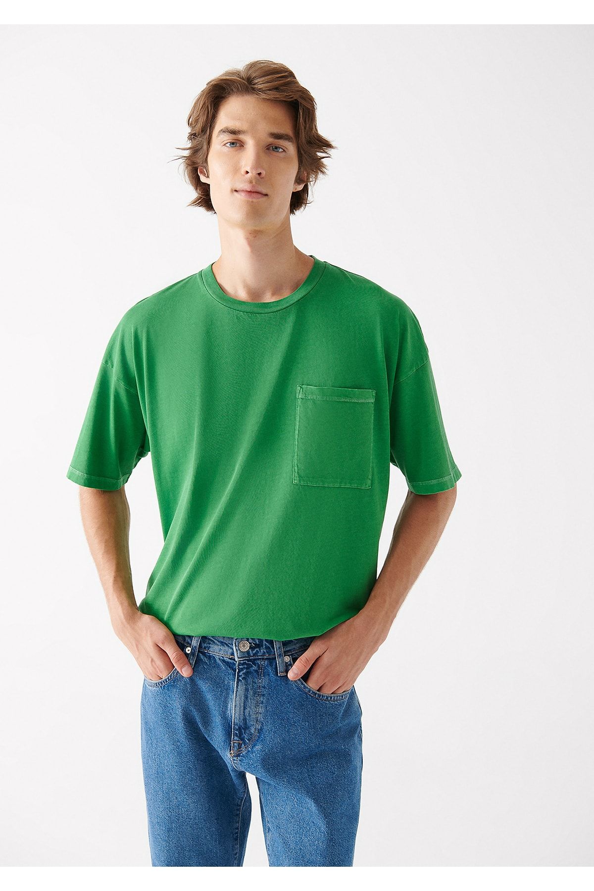 Mavi T-Shirt Grün Oversized