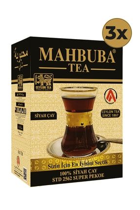 Tea Std 2562 3x800gr Super Pekoe Ithal Seylan Sri Lanka Ceylon Siyah Kaçak Yaprak Çayı MAHBUBA 2562 800GR ÇAY 3X