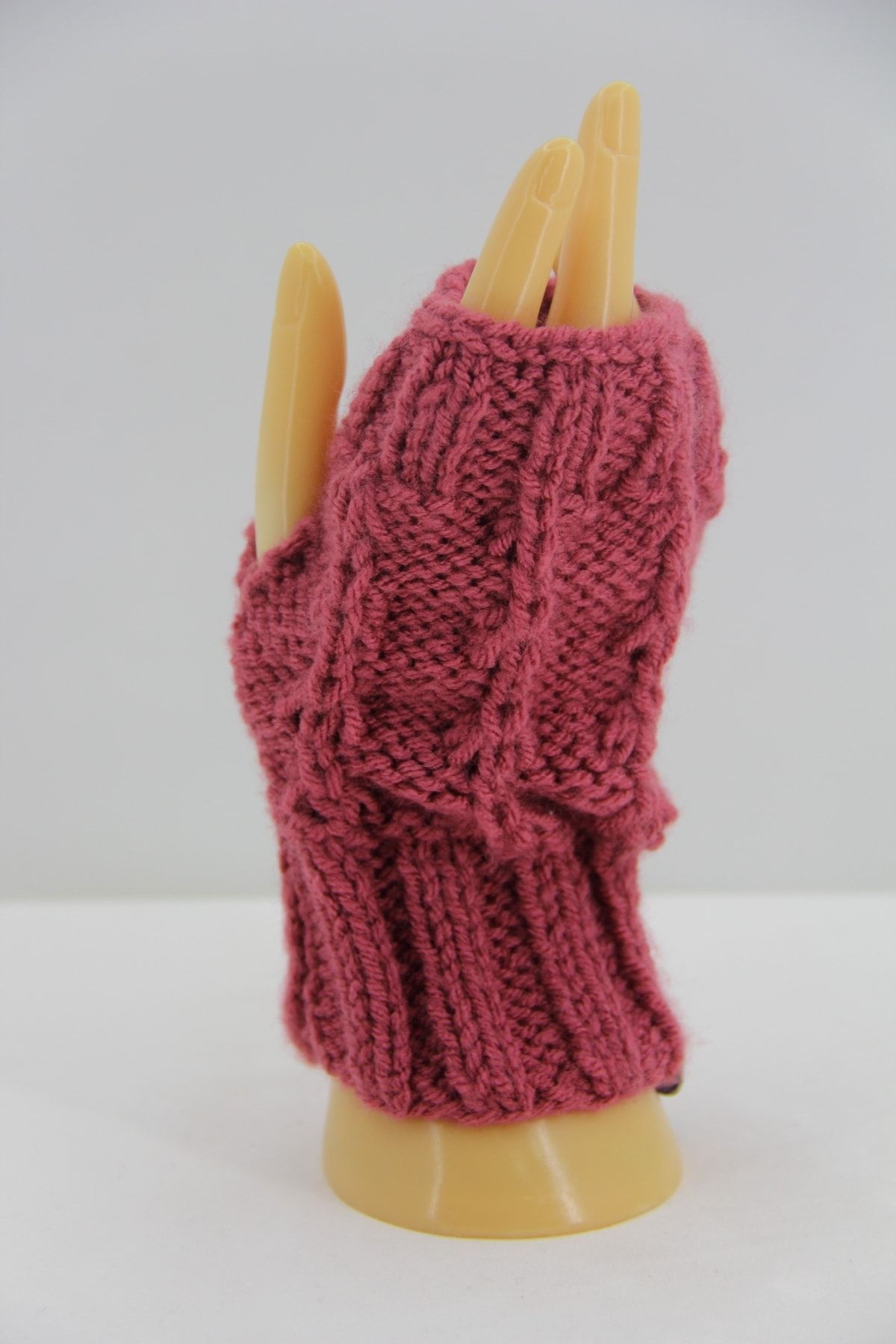 Hand knitted 2025 woolen gloves