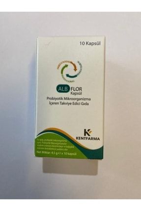 10 Kapsül (probiyotik Mikroorganizma Içeren Takviye Edici Gıda) albflor10