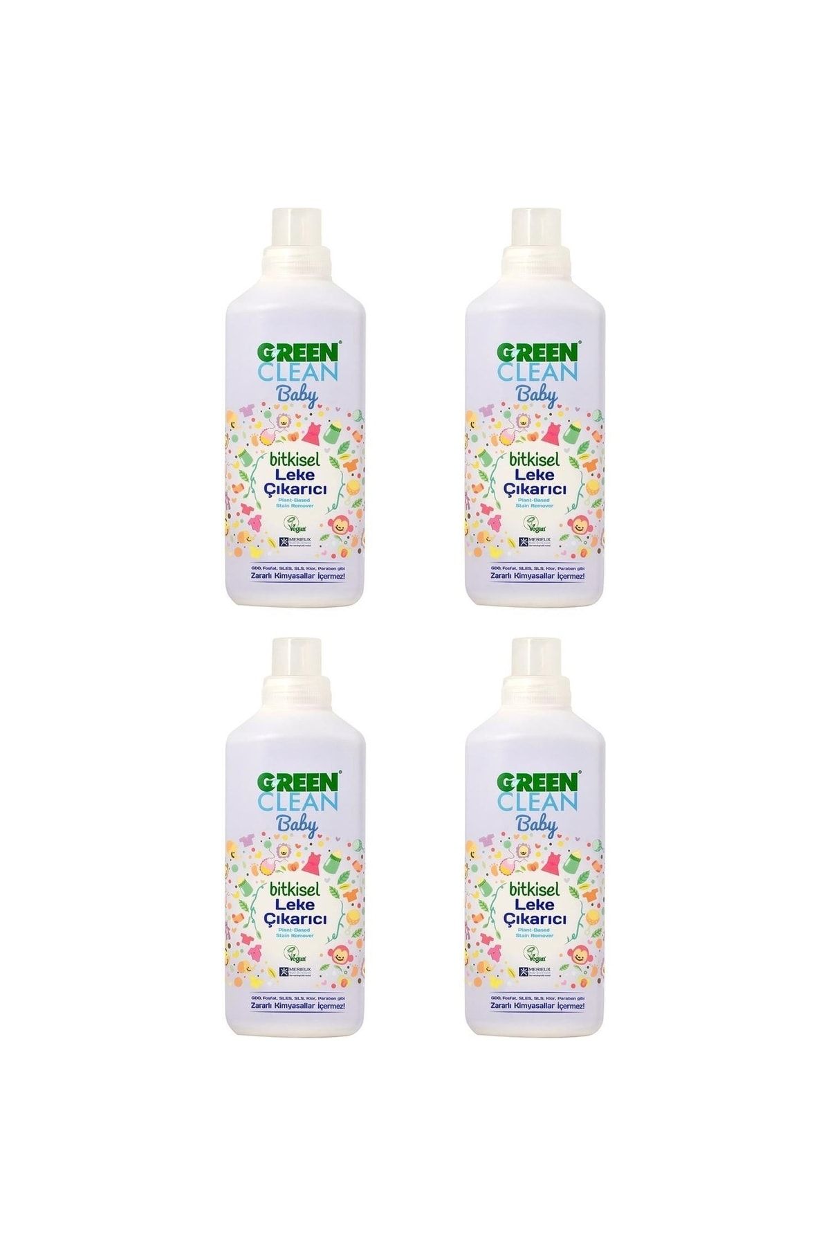 Green Clean U Baby Leke Çıkarıcı 1 L X 4