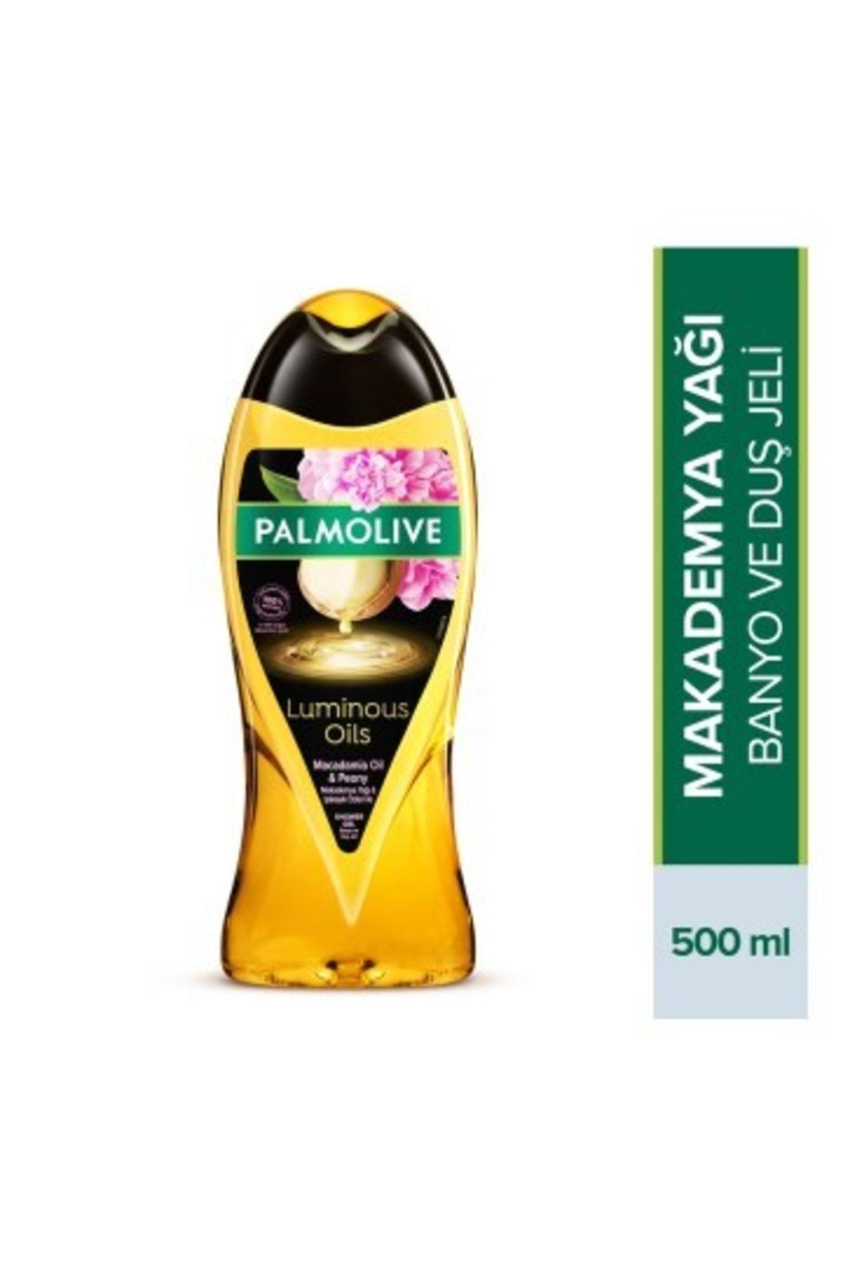 ژل دوش روغن ماکادوم باتر و روغن گل صد تومانی نورانی 500 میلی لیتر Palmolive