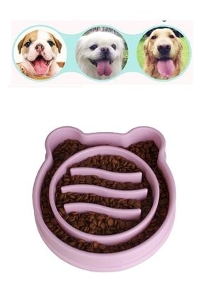 Kedi Köpek Mama Kabı Yavaş Besleyici Yemek Eğitici Boğulma Önleyici Beslenme Kabı Obezite Önleyici MP-KEDİ23