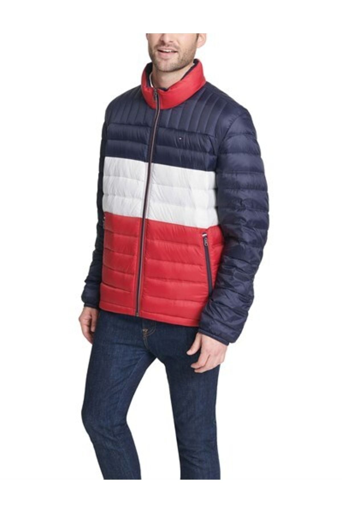 Tommy Hilfiger Ultra Loft Hafif Toplanabilir Erkek Mont YURT