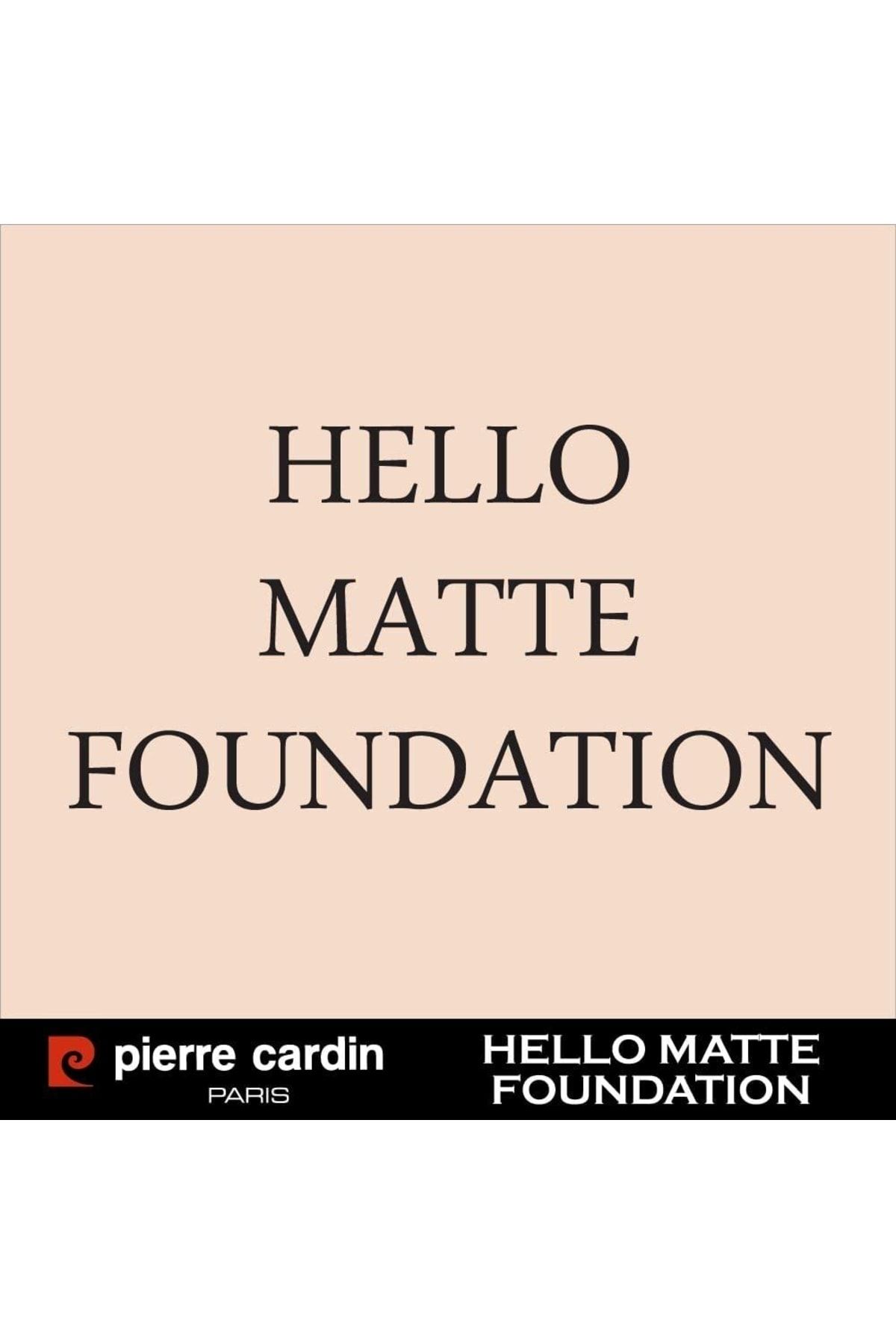 Pierre Cardin-Hello Matte High Coverage Matte Foundation (medium Beige) 3