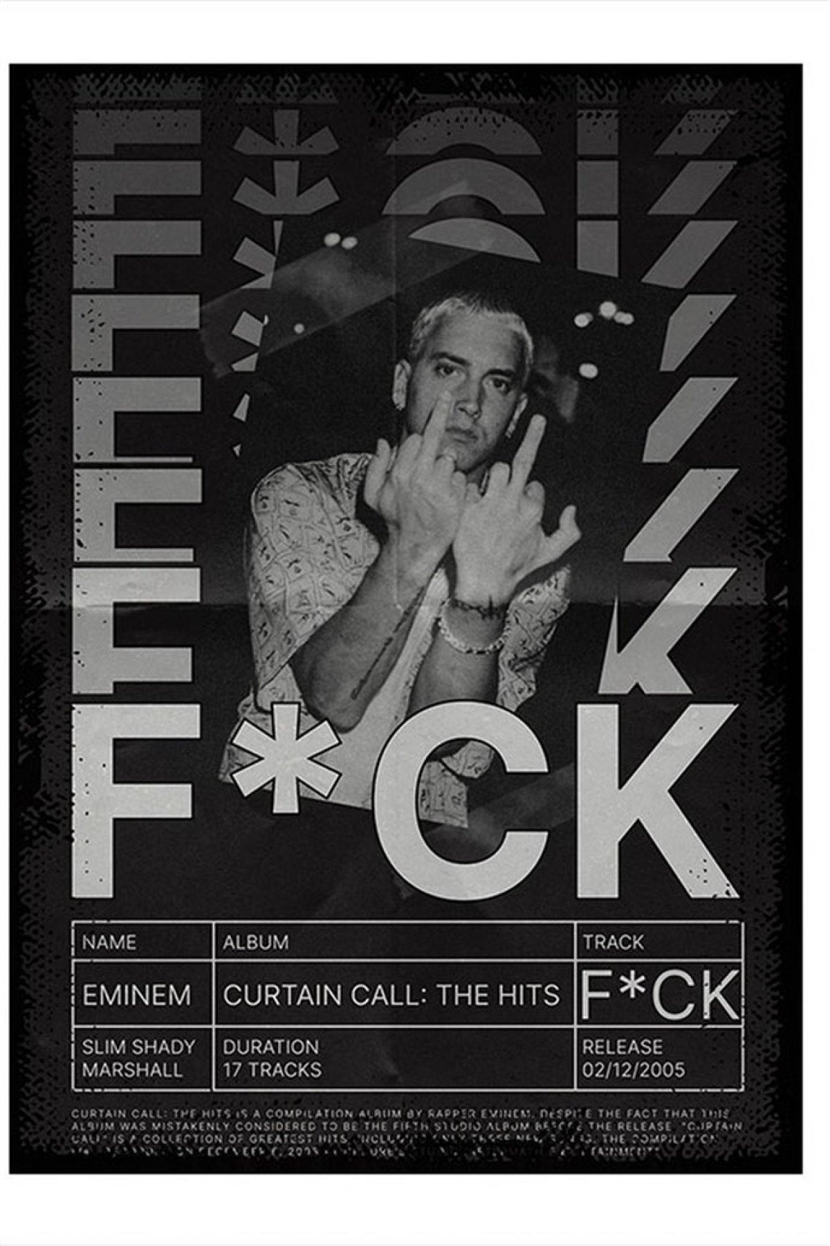 eminem alaycı kuş albüm kapağı