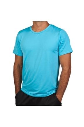 171205 Erkek Mavi Spor Tişört