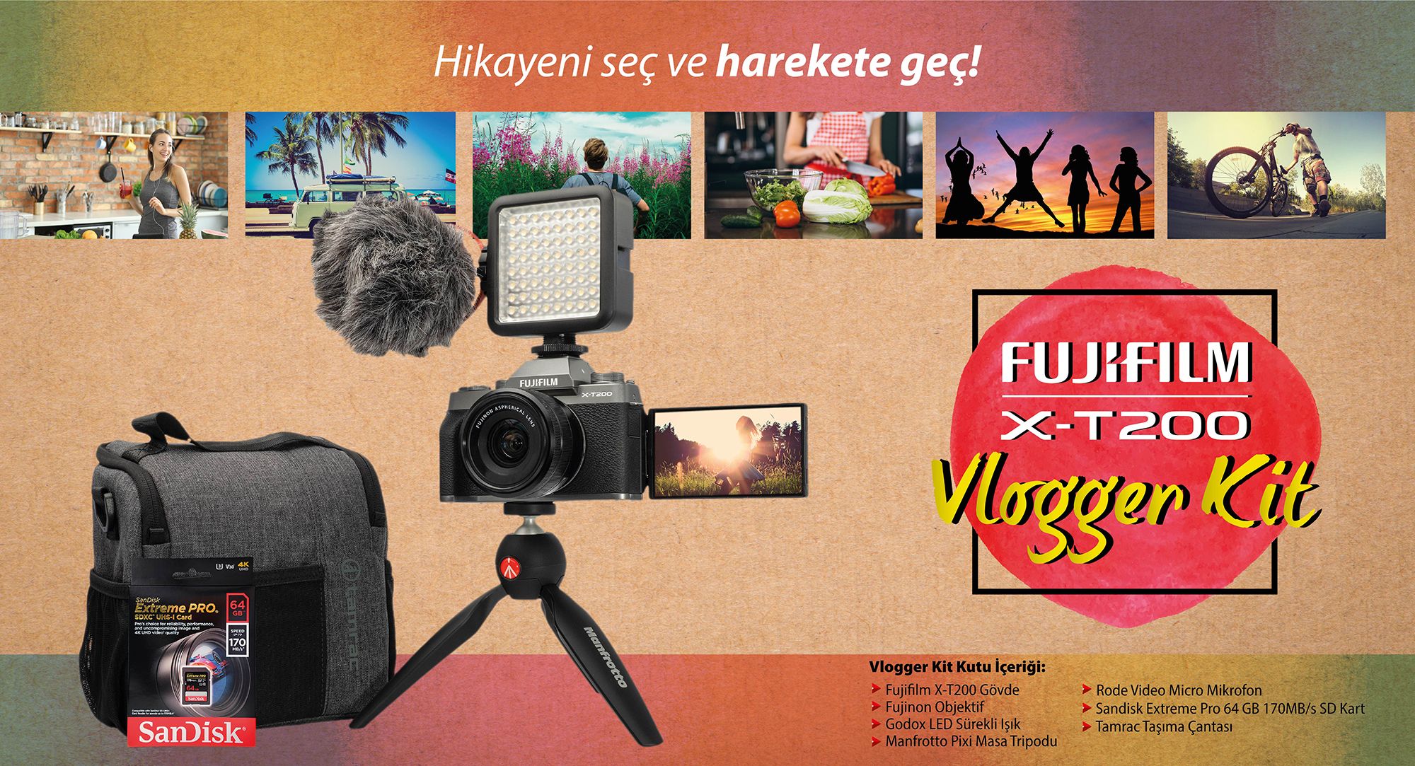 vlogger kit fuji
