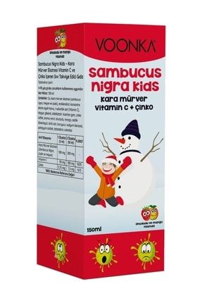 Sambucus Nigra Kids Şurup 150 Ml 8680807008571