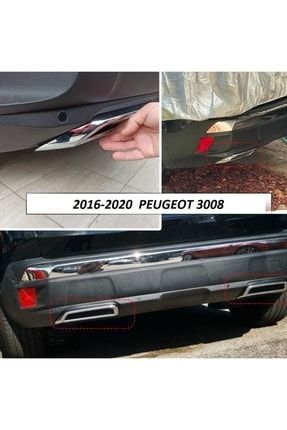 Peugeot 3008 Egzoz Nikelajı (2016-2020) 9