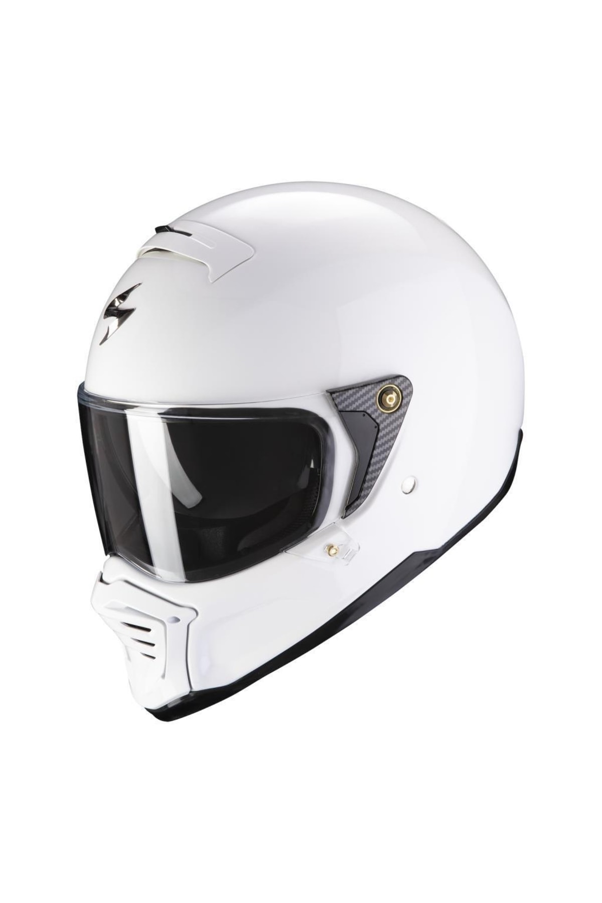 Scorpion Scoripon Exo Hx1 Retro Motosiklet Kaskı (beyaz)