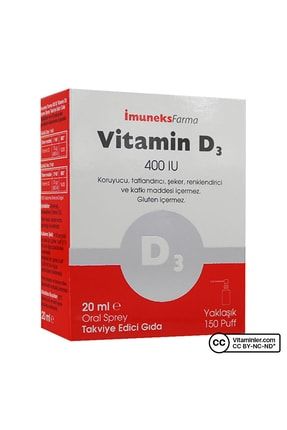 Farma Vitamin D3 400 Iu 8680176000695
