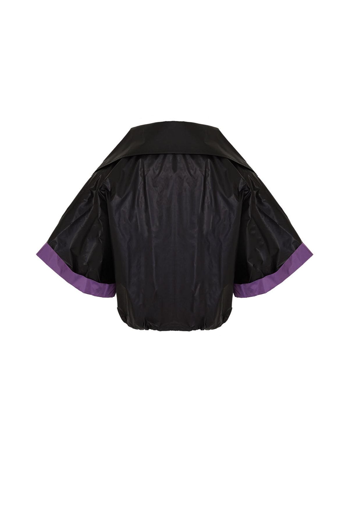 Nocturne Geniş Yaka Crop Ceket BY5940