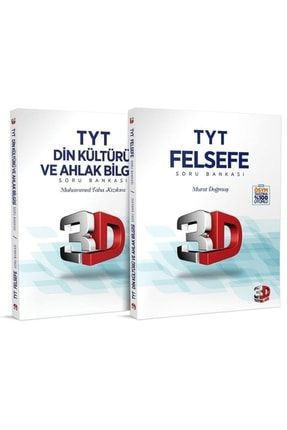 3d Yayınları Tyt Felsefe Ve Din Kültürü Ve Ahlak Bilgisi Soru B. 2023 Model Hologramlı Baskı 9786051944333
