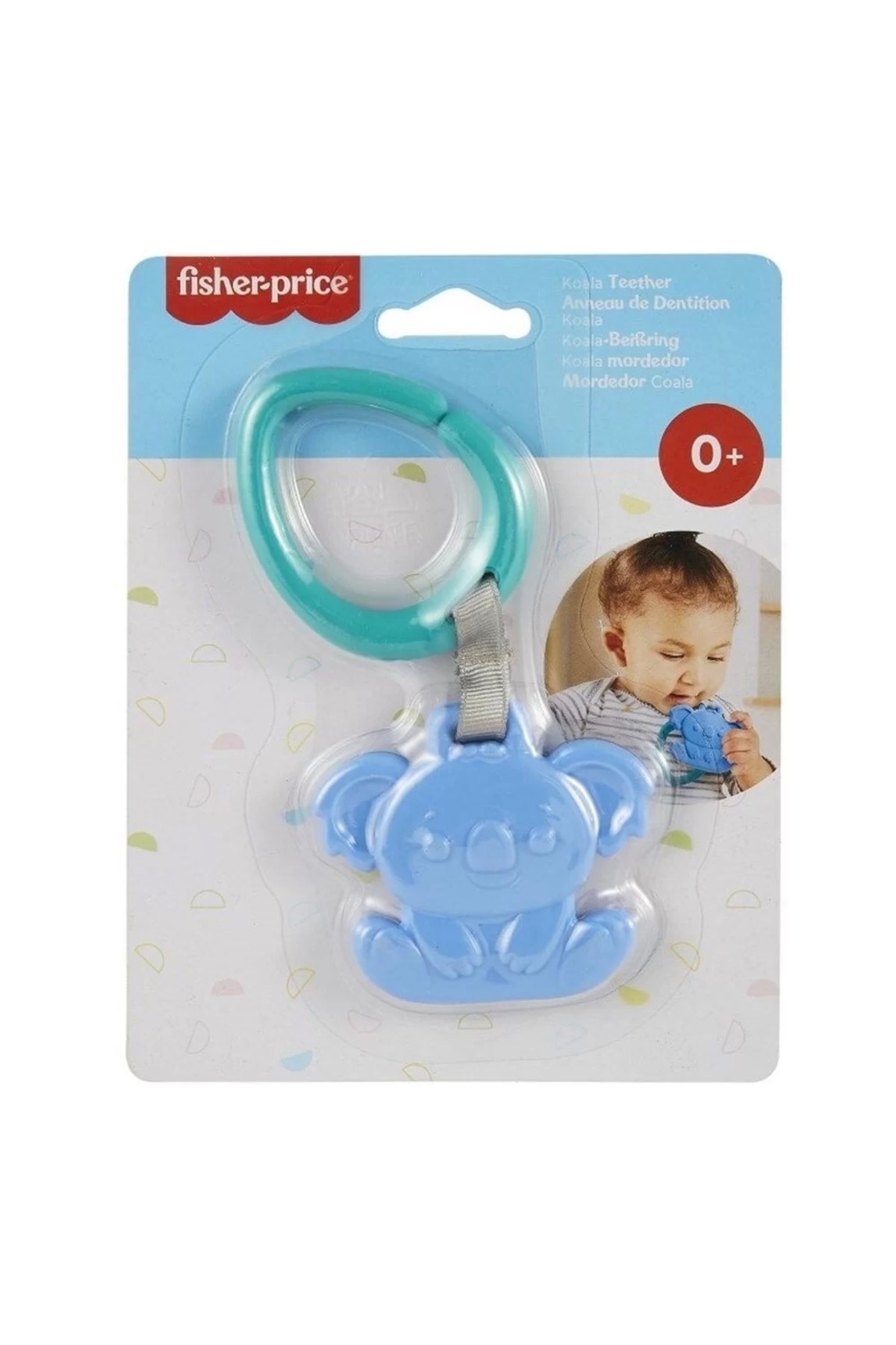 Fisher Price Sevimli Hayvancıklar Dişlikler Mavi Koala Gyn26 2