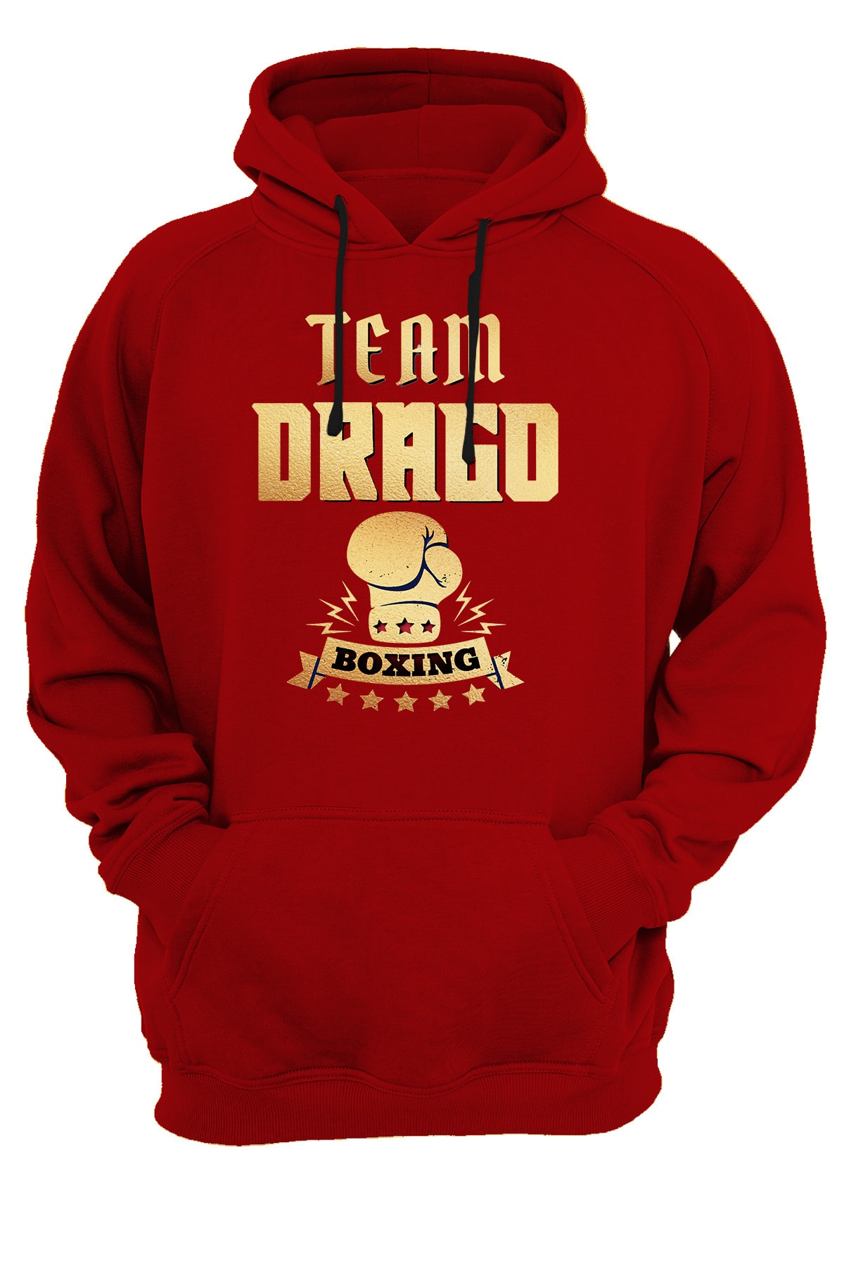 Rocky Ivan Drago Gym Printed Zipless Hoodie Hoodie