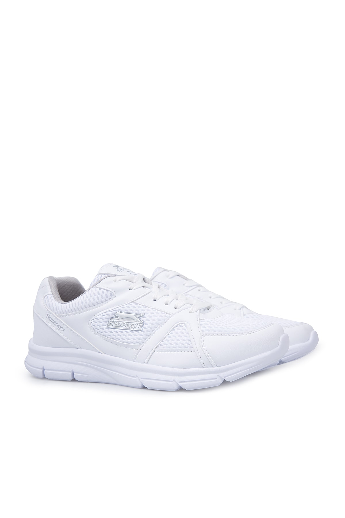 کفش کژوال اسلازنگر مردانه پارچه سفید         | Slazenger TYC00599682798 - تصویر 3