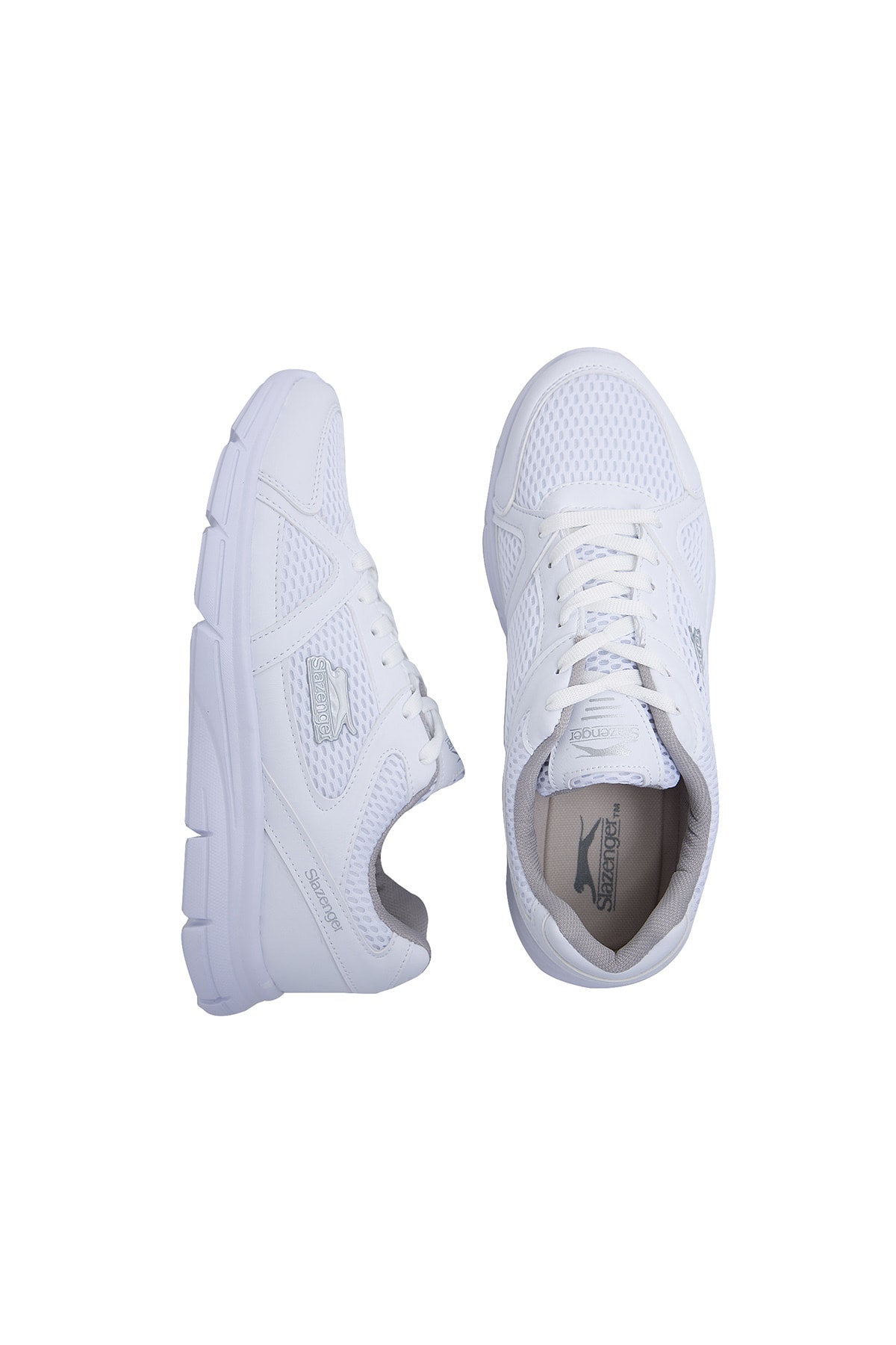 کفش کژوال اسلازنگر مردانه پارچه سفید         | Slazenger TYC00599682798 - تصویر 5