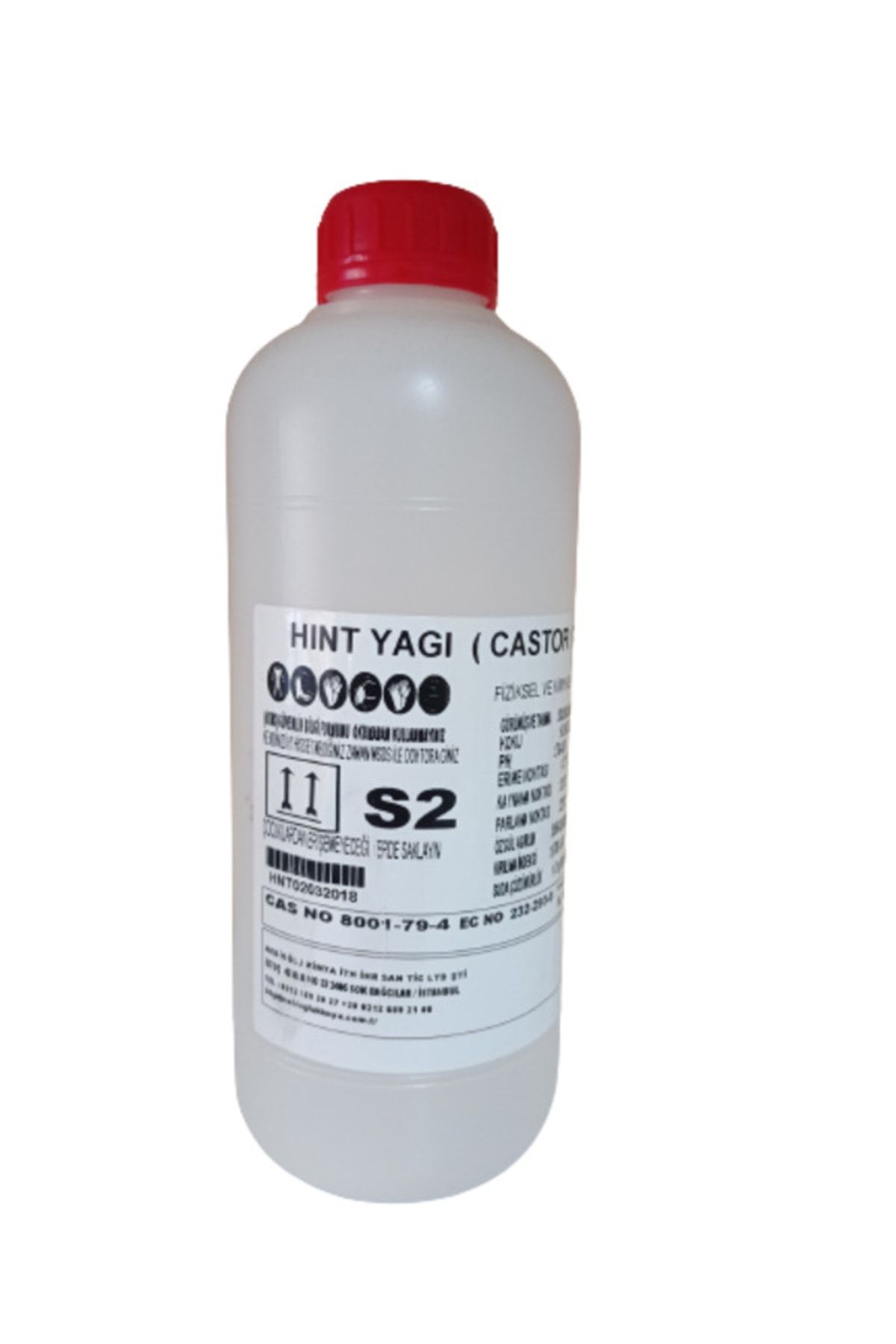 KEEPSAKE Hint Yaği Castor Oil - 1 Lt