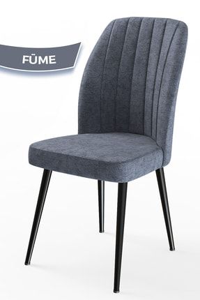Platinum Serisi Geniş Oturum Alanlı 1.sınıf Sandalye Renk Füme Ayaklar Siyah CNS04PLTSİYAH