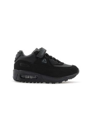 Çocuk Siyah Airmax Hava Tabanlı Spor Ayakkabısı Letoon 7319 - A
