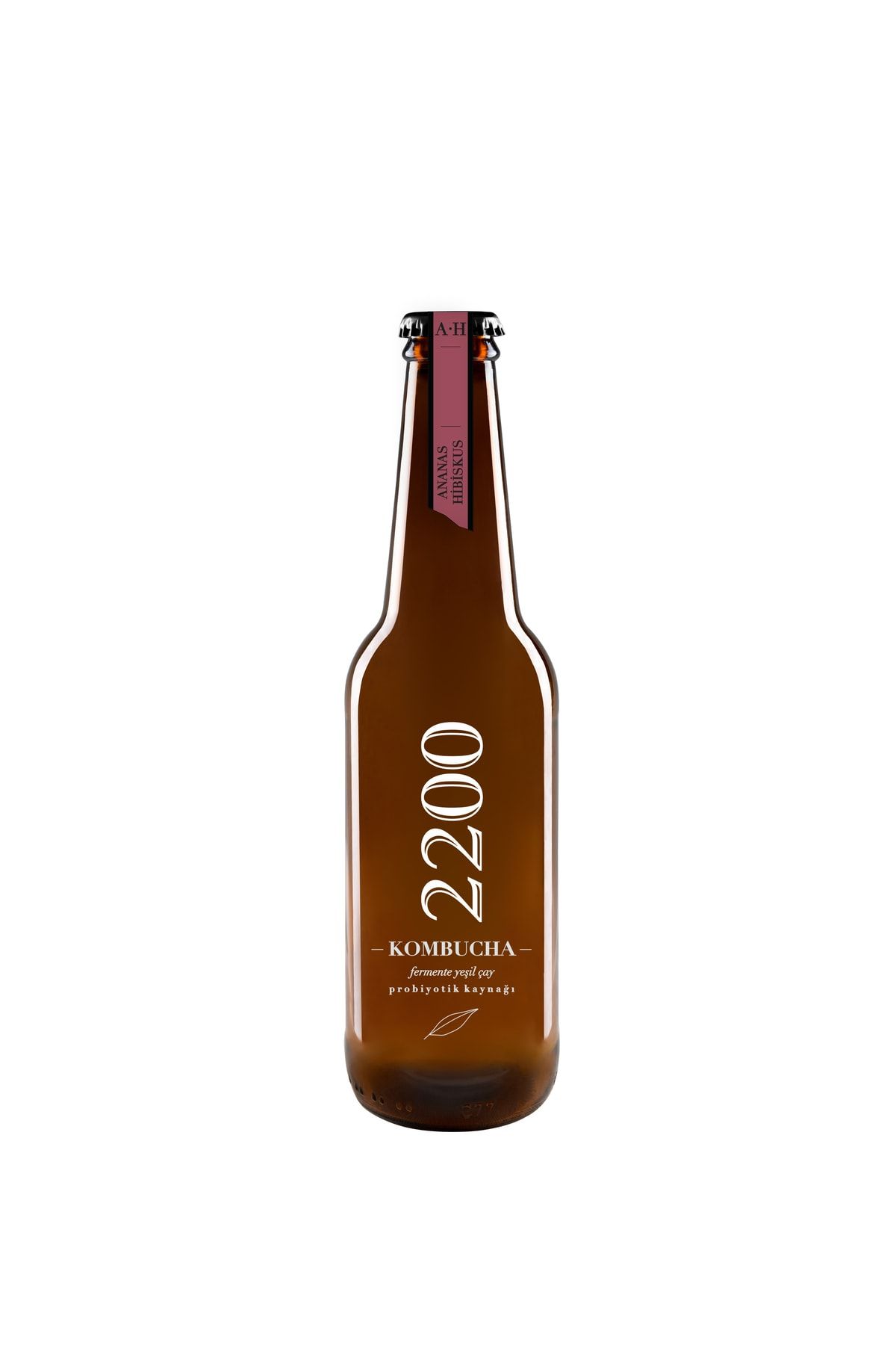 Kombucha 2200 330 Ml. Ananas-hibiskus 6'lı Paket