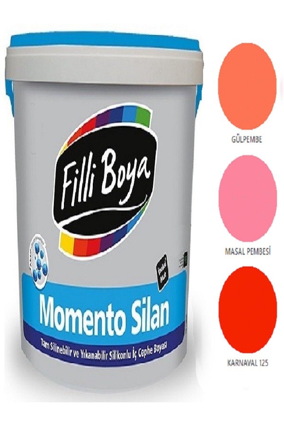 Momento Silane Full Wipeable Washable Silicone Silk Matte Paint 2.5lt (carnival 125)