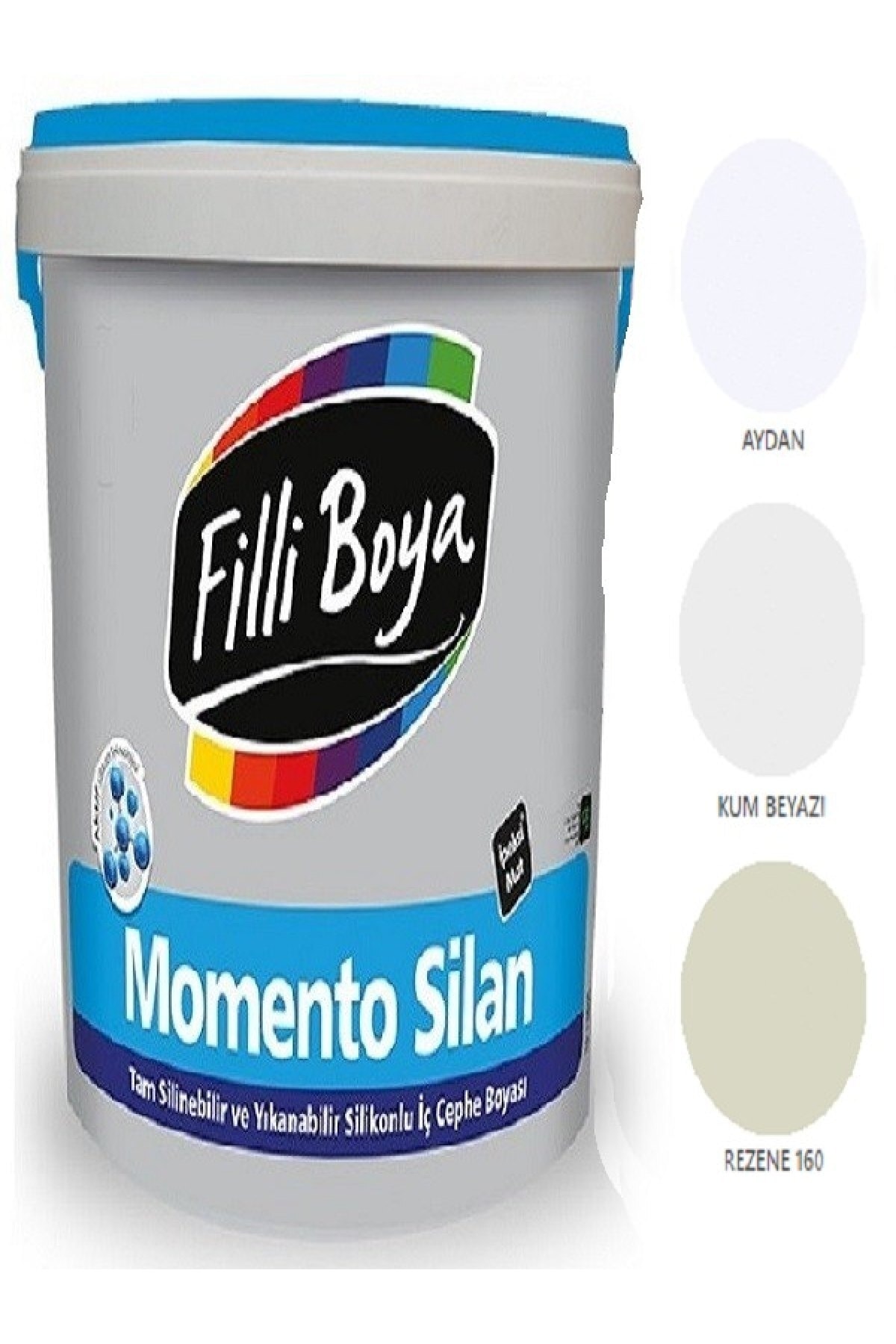 Momento Silane Full Wipeable Washable Silicone Silicone Matte Paint 2.5L (fennel 160)