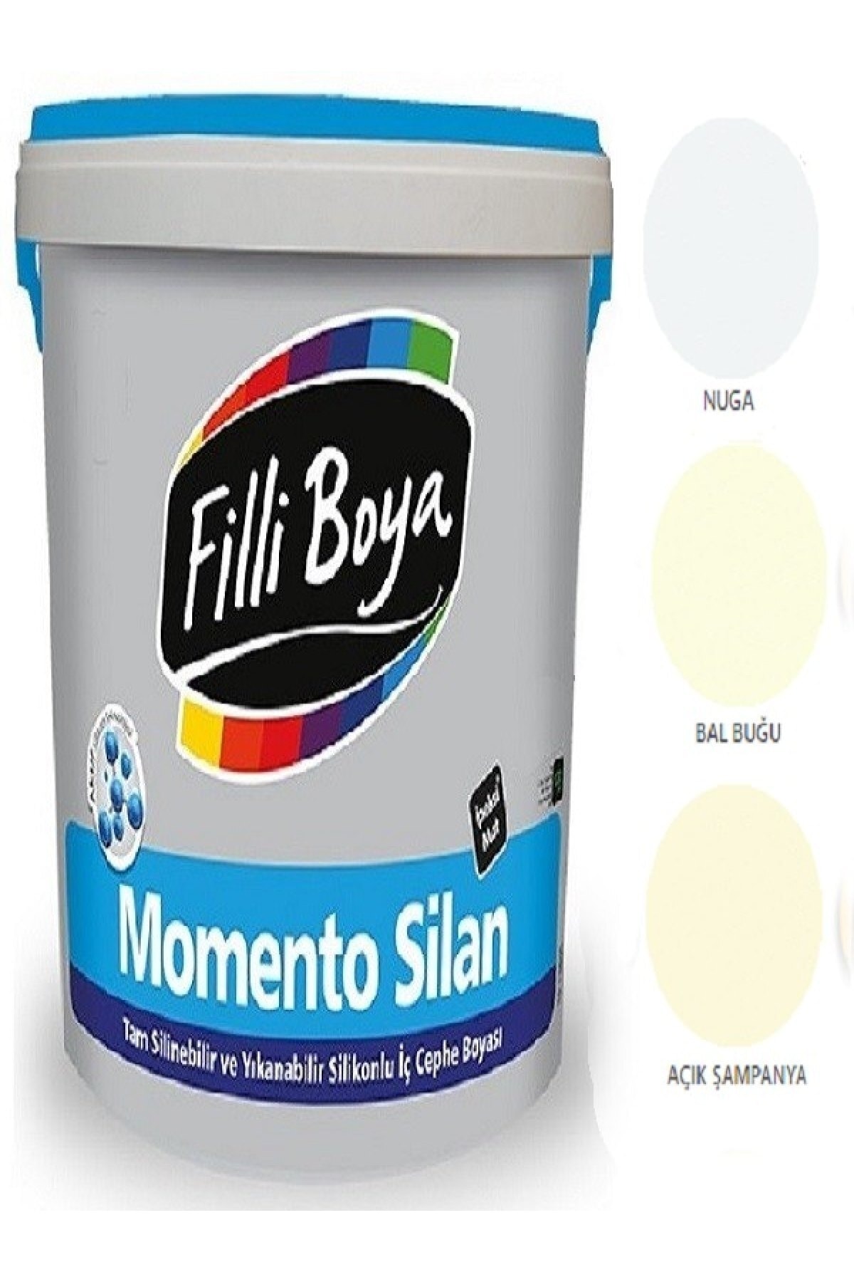 Momento Silane Full Wipeable Washable Silicone Silk Matte Paint 2.5L (Light Champagne)