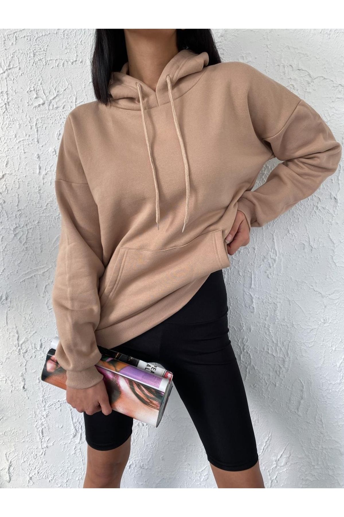 Hsport-Cotton Top Quality Women's Hooded Sports Sweatshirt Long Sleeve Four Seasons 2