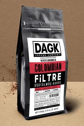 Filtre Kahve Colombian 250gr Öğütülmüş DAGK0028