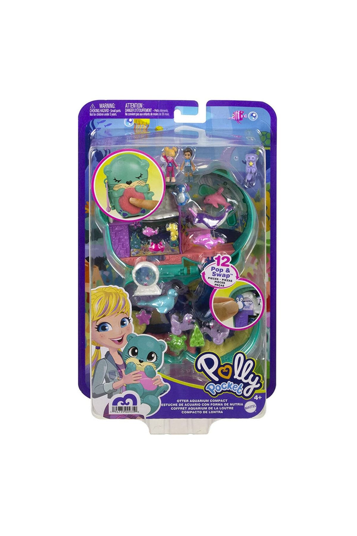 Polly Pocket Otter Akvaryum Oyun Seti Fry35 hcg16 56 YE KADAR