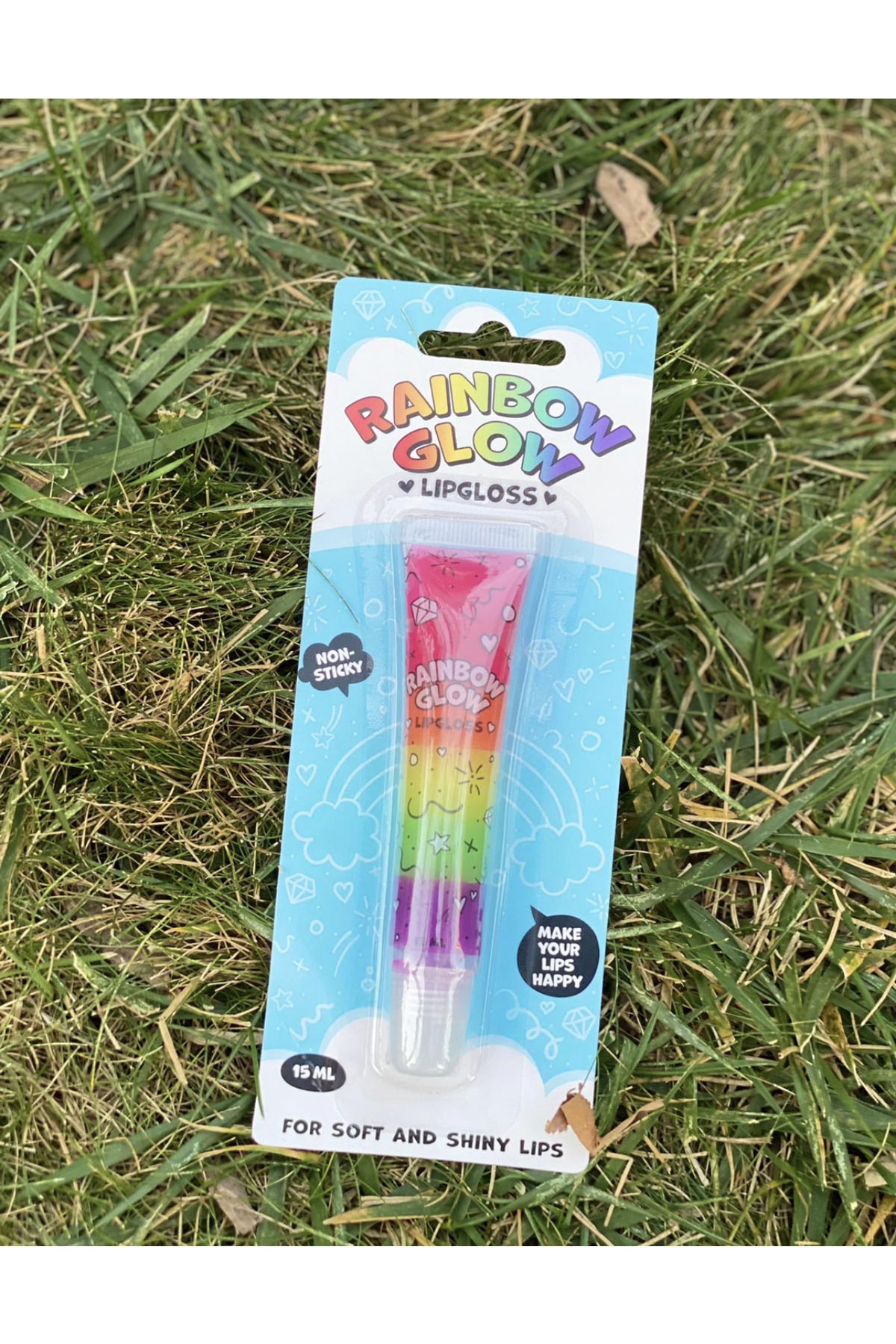 Ithal Rainbow Glow Unicorn Ruj Gökkuşağı Rengarenk Dudak Bakım Parlatıcı Ruj Gloss — رنگارنگ 2023100304 — تصویر 2 از 3