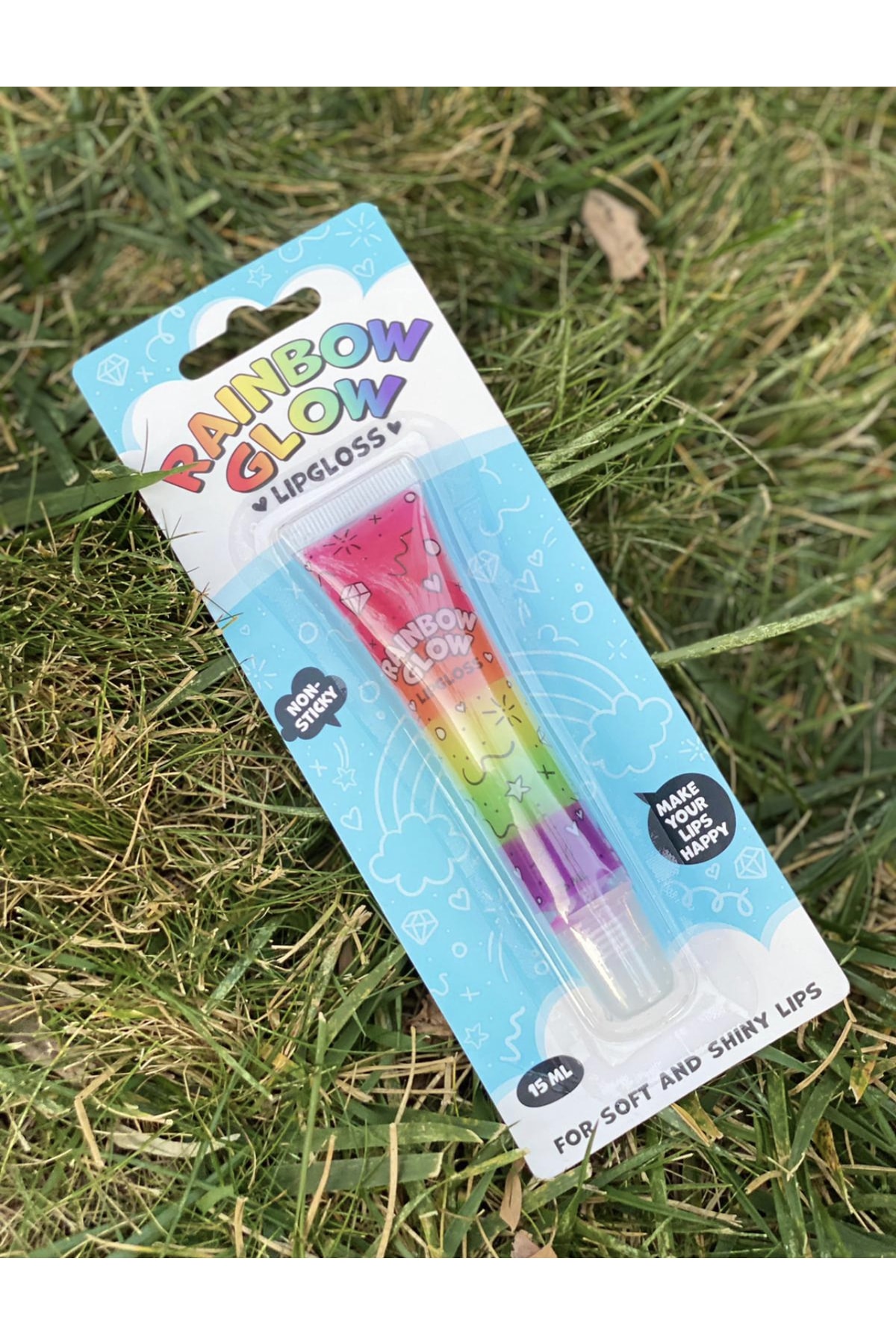 Ithal Rainbow Glow Unicorn Ruj Gökkuşağı Rengarenk Dudak Bakım Parlatıcı Ruj Gloss — رنگارنگ 2023100304 — تصویر 3 از 3