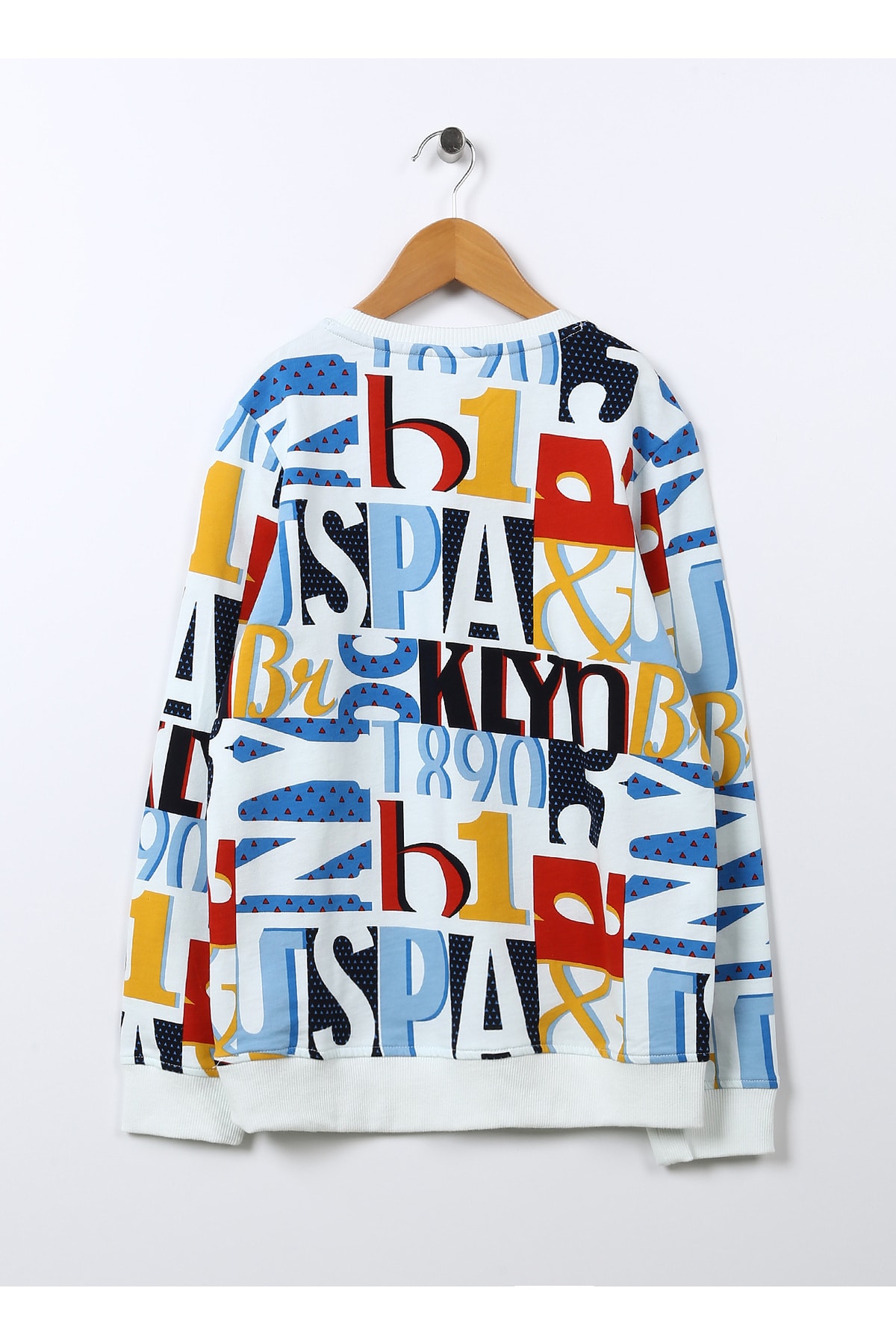 سویشرت پسرانه بژ U.S. Polo Assn. | 5002935528 اورجینال - تصویر 2