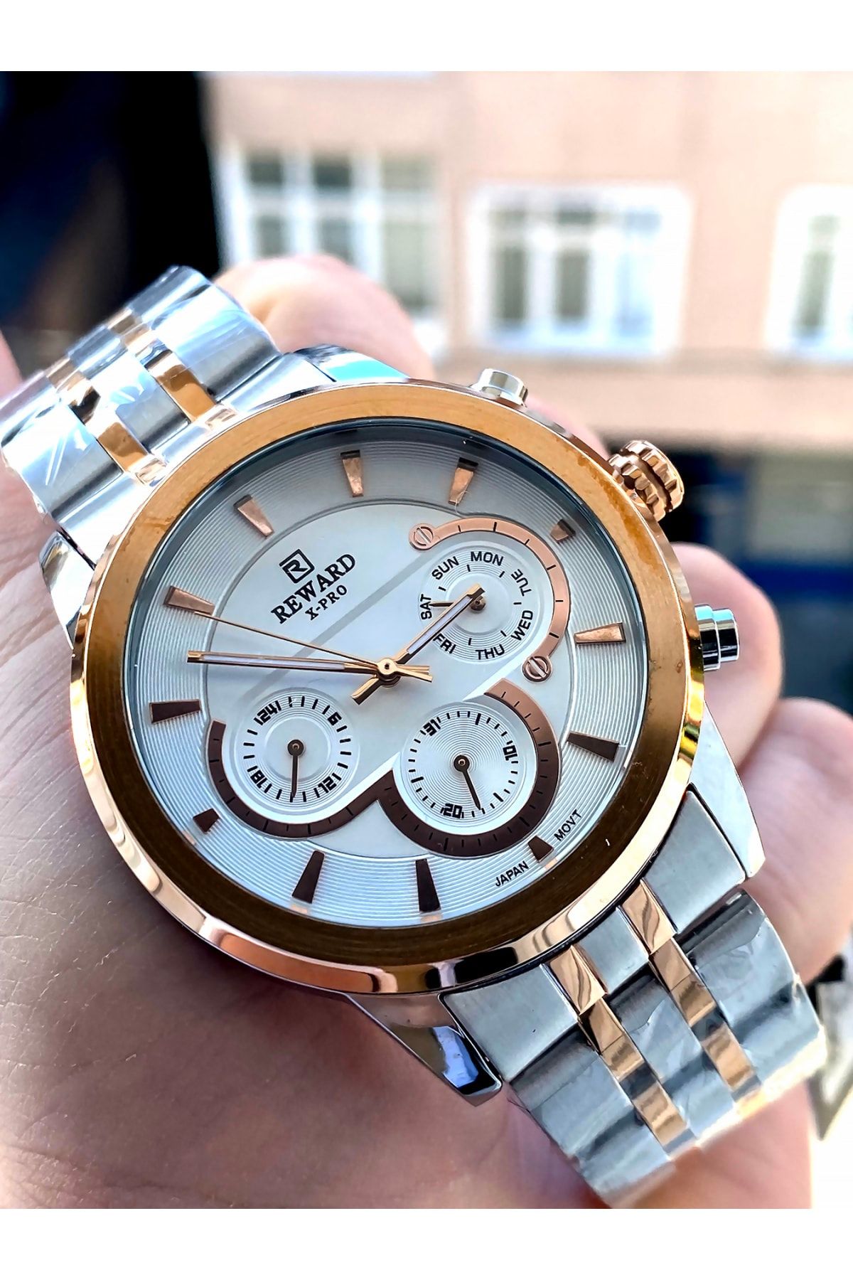 Reward Original 2 Years Warranty Waterproof Stainless Steel Men s